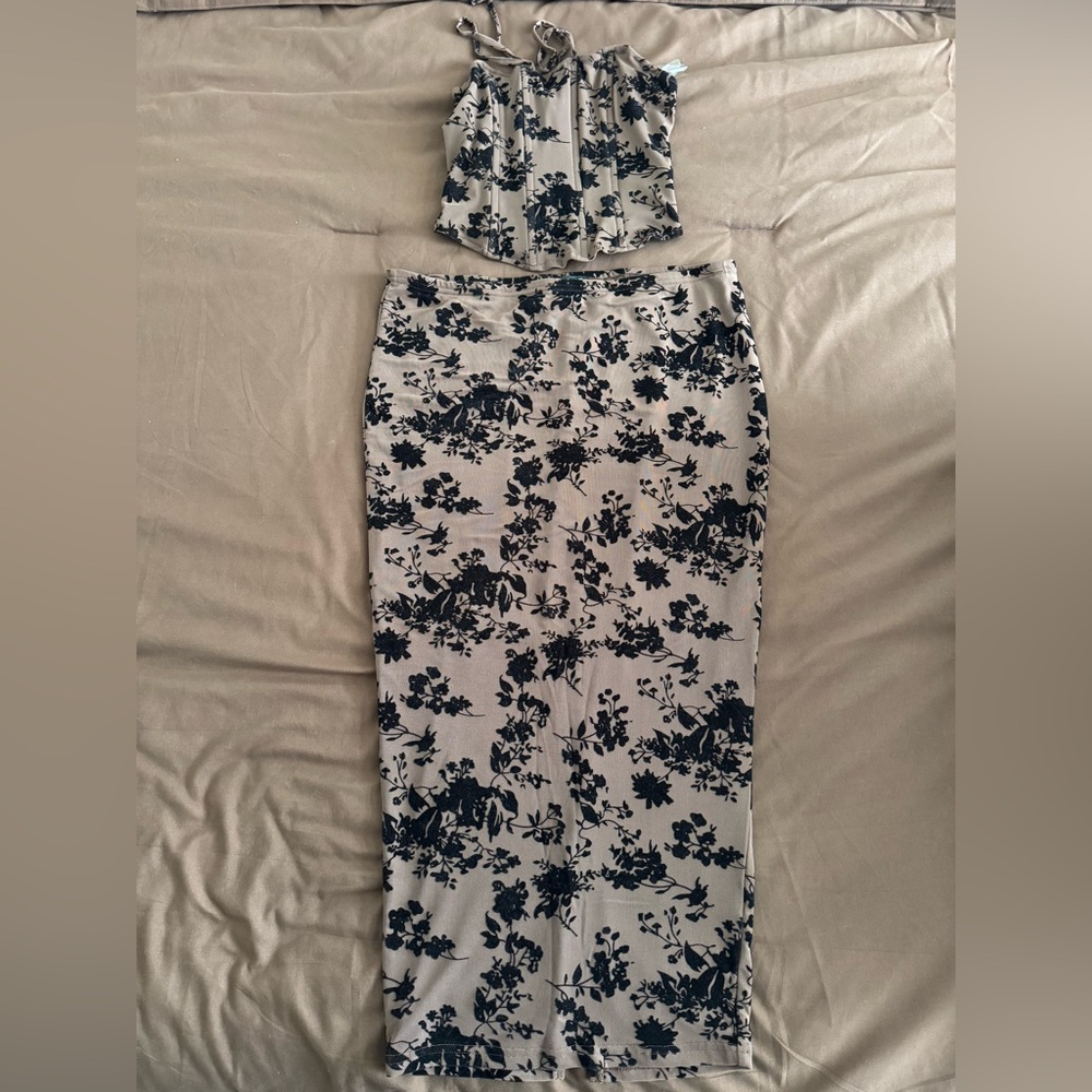 Floral Two-Piece Set